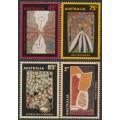 AUSTRALIA - 1993 45c to $1 Aboriginal Art set of 4, MNH – SG # 1388-1391