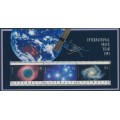 AUSTRALIA - 1992 International Space Year M/S, MNH – SG # MS1346