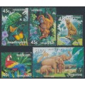 AUSTRALIA - 1994 45c to $1 Australian Zoos set of 5, MNH – SG # 1479-1483