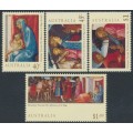 AUSTRALIA - 1994 40c to $1.80 Christmas set of 4, MNH – SG # 1487-1490