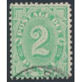 AUSTRALIA - 1903 2d emerald Postage Due, perf. 12:11, upright watermark, used – SG # D24