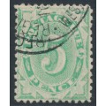 AUSTRALIA - 1902 5d emerald Postage Due, perf. 12:11, upright watermark, used – SG # D27