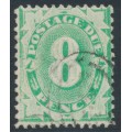 AUSTRALIA - 1904 8d emerald Postage Due, perf. 12:11, inverted watermark, used – SG # D29