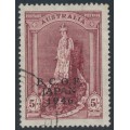 AUSTRALIA - 1948 5/- claret Robes on thin paper, overprinted BCOF, used – SG # J7a