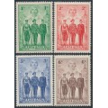 AUSTRALIA - 1940 1d to 6d Australian Imperial Forces (AIF) set of 4, MNH – SG # 196-199