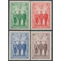 AUSTRALIA - 1940 1d to 6d Australian Imperial Forces (AIF) set of 4, MNH – SG # 196-199