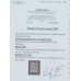 RUSSIA - 1858 10K brown/blue Arms, ‘1’ watermark, perf. 14½:15, used – Michel # 2x