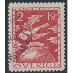 SWEDEN - 1924 2Kr red UPU Anniversary, used – Facit # 224