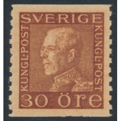 SWEDEN - 1925 30öre orange-brown Gustav V, MH – Facit # 186b