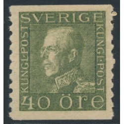 SWEDEN - 1929 40öre olive King Gustav V (type I), MH – Facit # 189a