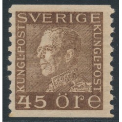 SWEDEN - 1929 45öre brown Gustav V, MH – Facit # 191a