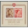 SWITZERLAND - 1941 Pro Juventute M/S, MNH – Michel # Block 6
