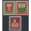 SWITZERLAND - 1919 Pro Juventute set of 3, MNH – Michel # 149-151