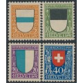 SWITZERLAND - 1922 Pro Juventute set of 4, MNH – Michel # 175-178