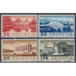 SWITZERLAND - 1938 International Organisations set of 4, MNH – Michel # 321-324