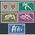 SWITZERLAND - 1950 Pro Patria set of 5, MNH – Michel # 545-549