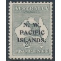 AUSTRALIA / NWPI - 1915 2d grey Kangaroo, 1st watermark, MH – SG # 73