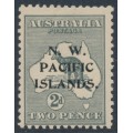 AUSTRALIA / NWPI - 1915 2d grey Kangaroo, die I, 3rd watermark, MH – SG # 94