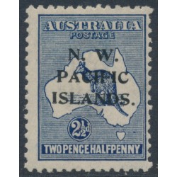 AUSTRALIA / NWPI - 1919 2½d indigo Kangaroo, 3rd watermark, MH – SG # 107