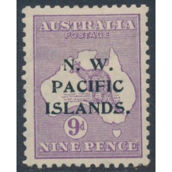 AUSTRALIA / NWPI - 1915 9d violet Kangaroo, 2nd watermark, MH – SG # 89