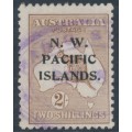 AUSTRALIA / NWPI - 1919 2/- red-brown Kangaroo, 3rd watermark, used – SG # 115