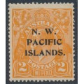 AUSTRALIA / NWPI - 1921 2d orange KGV, single watermark, MH – SG # 121