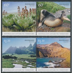 AUSTRALIA / AAT - 2010 Macquarie Island pairs, MNH – SG # 193a + 195a