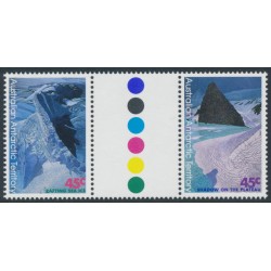 AUSTRALIA / AAT - 1996 Landscape Paintings gutter pair, MNH – SG # 113a