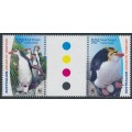 AUSTRALIA / AAT - 2007 50c Penguins gutter pair, MNH – SG # 176a