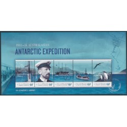 AUSTRALIA / AAT - 2011 Antarctic Expedition M/S, MNH – SG # MS212