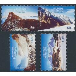 AUSTRALIA / AAT - 2013 Mountains set of 4, MNH – SG # 224a + 226-227