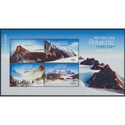 AUSTRALIA / AAT - 2013 Mountains M/S, MNH – SG # MS228