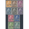 CHRISTMAS ISLAND - 1958 2c to $1 QEII definitives set of 10, MNH – SG # 1-10