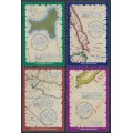 CHRISTMAS ISLAND - 1991 43c to $1.20 Maps of the Island set of 4, MNH – SG # 326-329