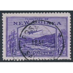 NEW GUINEA - 1935 £2 bright violet Bulolo Goldfields airmail, used – SG # 204