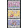 COCOS ISLANDS - 1981 18c to 60c Christmas set of 3, MNH – SG # 72-74