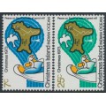 CHRISTMAS ISLAND - 1973 7c & 25c Christmas set of 2, MNH – SG # 57-58