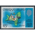 CHRISTMAS ISLAND - 1977 45c Silver Jubilee, MNH – SG # 83